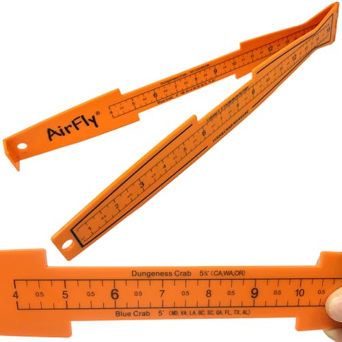 AirFly Crabbing & Fishing Kit – Foldable Crab Trap + 32” Measuring Board