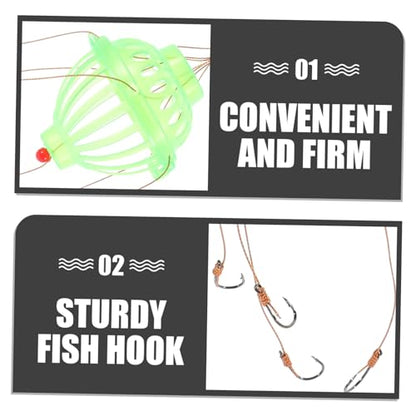 Fluorescent Buoy Mixed Lures Artificial Fishing Bait Combination Buoy Tackle