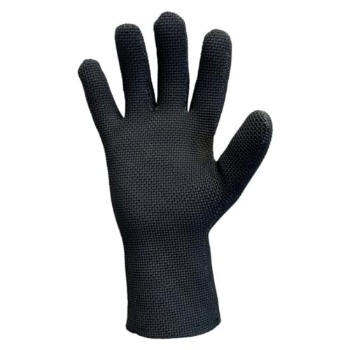 Glacier Glove Men's Ice Bay Waterproof Fleece-Lined Neoprene Gloves | Blind Stitched, Seamless Palm with Sharkskin Texture Handwear - size: Small