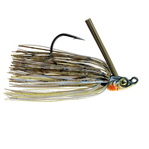 6th Sense – Divine Swim Jig – Bass Fishing – Dock Skipping Swim Jig – Keel-Weighted Belly – Cover Deflecting Design - color: Baby Bream, size: 1/2oz.
