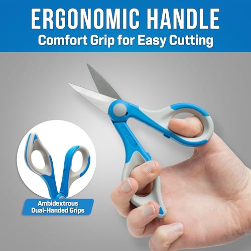 Jonard JIC-186 Kevlar Ergonomic Fiber Optic Cutter, 6" Length - style: Ergonomic Kevlar Cutter