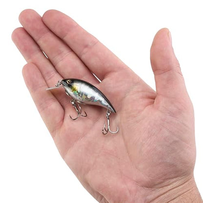 Berkley Shallow Money Badger Fishing Hard Bait - color: Black Silver, size: 1 1/2 in - 3/16 oz