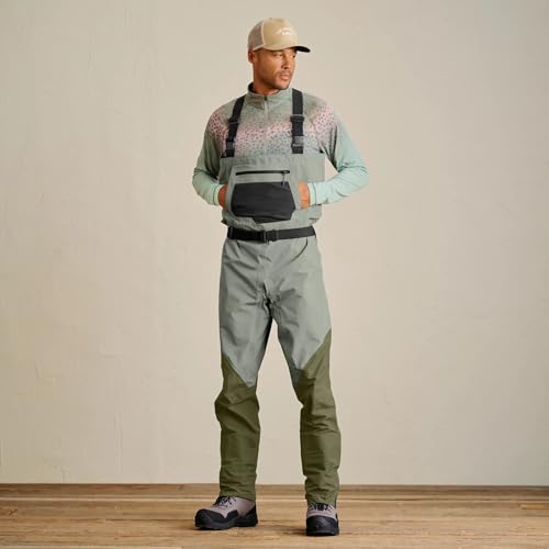 Orvis Men's Clearwater Bootfoot Wader Felt | 30K/8K Rating, Convertible Fit & Smart Storage, Lightweight 4-Layer Waterproof Breathable Fabric - size: X-Large / 12