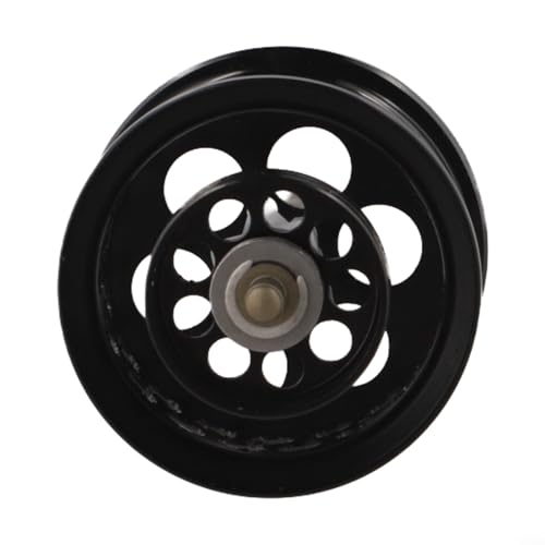 FABULETTA Spool for Casting Reel, Lightweight Aluminum Bobbin, Compatible with Tatula SV TW/SV-100, 4 Colors, Fishing Reel Parts Repair(black) - color: black