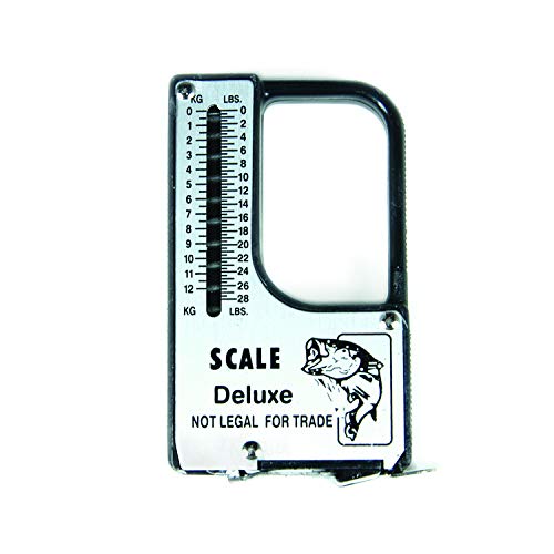 Eagle Claw 04070-001 Scale W/Tape Measure, 28 Lb, Pocket | fish-scales