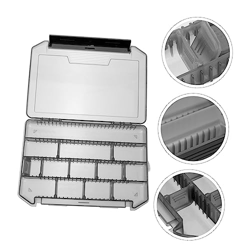 Abaodam 5pcs Convenient Multi-compartment Fishing Organizer for Hooks Baits and Fishing Gear Storage for Outdoor Adventures