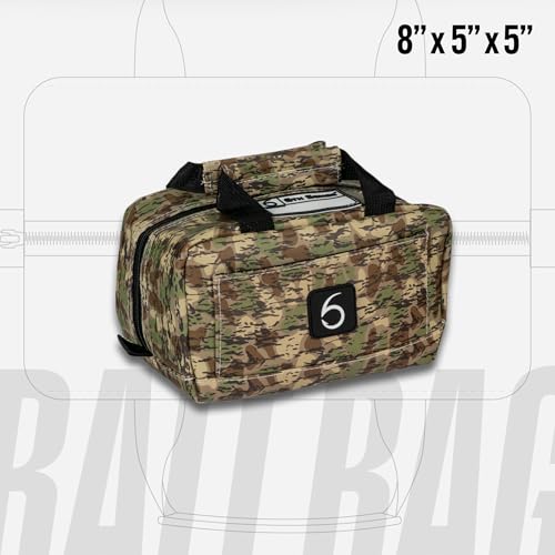 6th Sense Fishing Small Bait Bag – Durable Soft-Sided Storage for Bass Fishing, Salt Water, and Crappie Fishing (Hacienda - Darkwater) - color: Hacienda - Darkwater