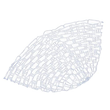 Fly Fishing Net, Fishing Landing Net 39.37inch Rubber Fish No Knot Soft Sinkers Throw Netting Replacement Mesh for Outdoor Freshwater Saltwater Bait Shrimp Trap Trout Bass Safe Catch Release