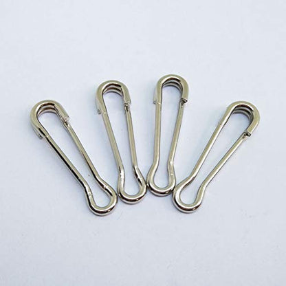 Fishing Hawaiian Snaps Swivels Sea Fish Bass Fishing Tackle Carp Fishing Equipment Pack of 100 pcs - size: 1#-0.55"/17LB