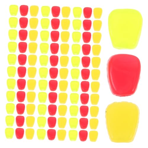 Hemobllo 150pcs Soft Silicone Floating Corn Lures for Trout and Carp Fishing, Soft Yet Sturdy Simulation Bait Lifelike Shape for Freshwater and Saltwater Angling