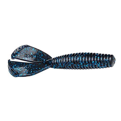 Strike King Rage Baby Menace - color: Black Blue Flake, size: 3"