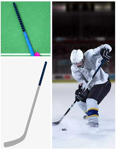 Accering 2-Tone X Pattern Heat Shrink Tubing, Non-Slip Fishing Rod Grip Wrap for Multi-Purpose Tools (φ40mm, L3.3ft, Black & Blue) - color: Black & Blue, size: φ40mm, L3.3ft