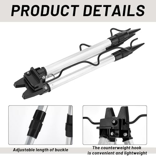 2 Pcs Portable Fishing Rod Holder for Ground Aluminum Alloy Bank Fishing Pole Holders Rack with Lock Banking Fish Rod Holder Pole Stand Fish Accessory Gift for Men Outdoor