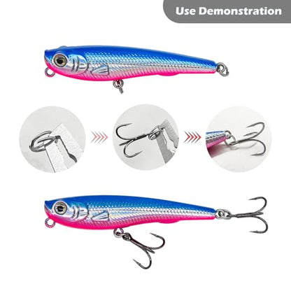 Treble Fishing Hooks 3X Strong 50PCS Triple Hooks Sharp Barbed Round Bend for Freshwater Saltwater Lures Fish - color: Black, size: 2# 50pcs