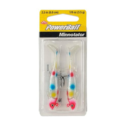 Berkley PowerBait Minnotator Fishing Soft Bait - color: Wonderbread, size: 2.5 in - 1/8 oz