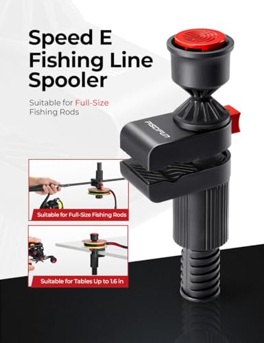 Piscifun Fishing Tool Kit, Stainless Steel Fishing Gear Set with Corrosion Resistant Tools for Freshwater Saltwater Fishing, Practical Fishing Gifts for Men and Anglers - style: 6PCS - Line Spooler Kit