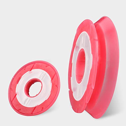 Teensery 10 Pcs Silicone Fishing Line Storage Holders Fishing Snell Rigs Gear Spool Tenkara Line Keeper, Random Color
