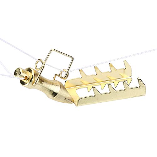 SUNGOOYUE Fishing Lure Retriever Bait Saver Stainless Steel and Copper Tackle Retriever with 30m PE Line 80kg Pulling Force for Recovering Hard Baits in Lake River Boat Fishing