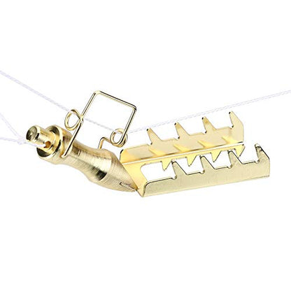 SUNGOOYUE Fishing Lure Retriever Bait Saver Stainless Steel and Copper Tackle Retriever with 30m PE Line 80kg Pulling Force for Recovering Hard Baits in Lake River Boat Fishing