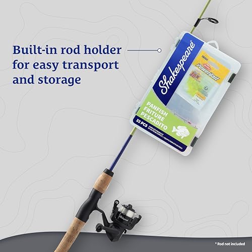 Shakespeare Catch More Fish Fishing Tackle Kit - color: Panfish, style: New Model