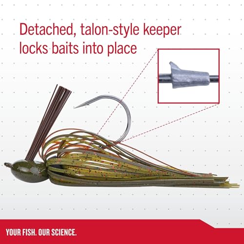 Berkley Finesse Fishing Jigs - color: Bama Craw, size: 3/8 oz - 4/0 Hook Size