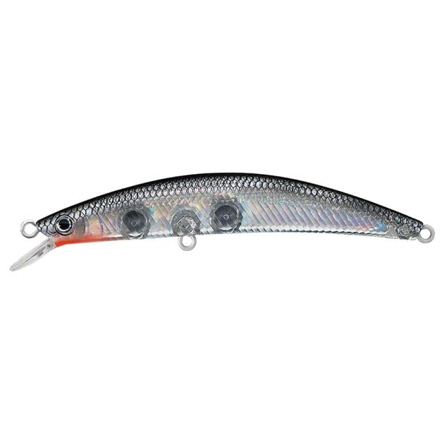 Daiwa Dr Minnow - color: Crystal Black Pearl, size: 2 3/4 Inch 1/7 oz