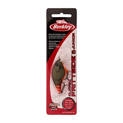Berkley Clickin' Frittside Hard Bait - color: Firetail Green Craw, size: 2in - 1/4 oz