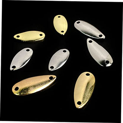 YARNOW 20pcs Fishing Lures Vivid Metal Baits for Bass Fishing Lightweight Fake Baits for Freshwater for Anglers