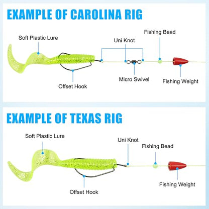 Bullet Fishing Sinkers Weights, 40pcs Slip Sinkers Worm Weights Painted Sliding Fishing Weights for Bass Fishing Pitching and Flipping Texas Rigs Carolina Rig Saltwater Freshwater - size: 1/16oz-40pcs, style: Red