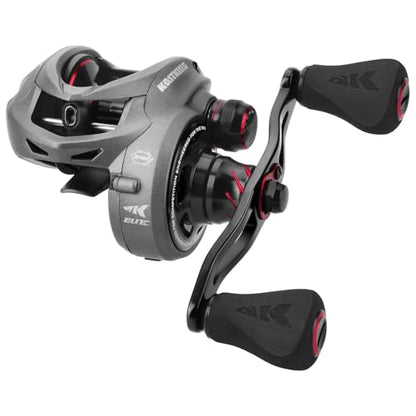 KastKing Speed Demon Elite Fishing Reel, World's Fastest 10.5:1 Gear Ratio/Deadbolt Baitcasting Reel, 10+1 Shielded Stainless Steel BB, CNC Lightweight Aluminum Frame, Available in Skipping Version - color: Deadbolt- No Drag- 7.4:1- Left