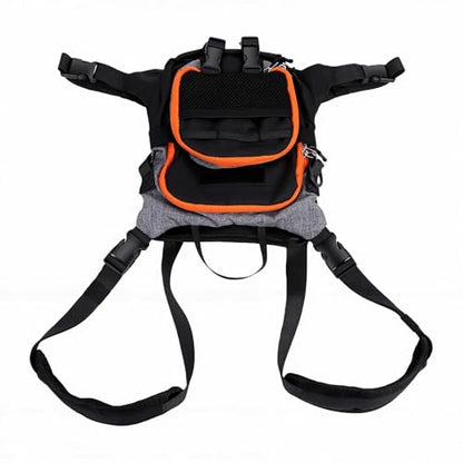 Fly Fishing Chest Pack, Lightweight Tackle Bag, Convertible Fishing Vest with Adjustable Straps, Ideal for Outdoor Wading (Gray)