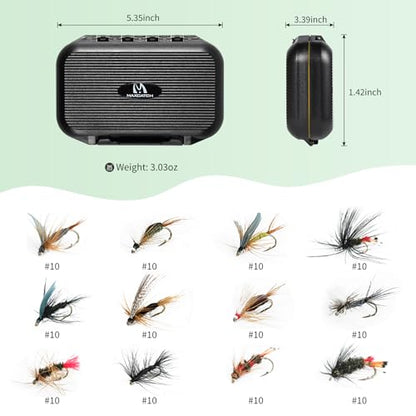 M MAXIMUMCATCH Maxcatch Extreme Fly Fishing Combo Kit 3/5/6/8 Weight, Starter Fly Rod and Reel Outfit, with a Protective Travel Case - color: 7wt 9‘0“ 4pc Rod,7/8 Reel