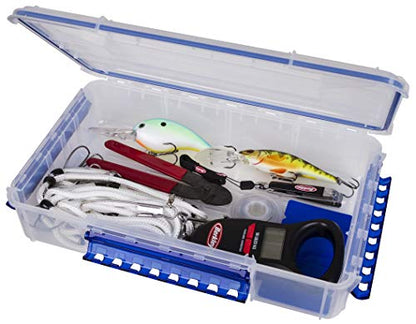 Flambeau Outdoors Waterproof Tuff Tainer - Fishing Lure, Tackle, and Gear Storage Box, Ultimate Tuff Tainer Tackle Box Includes Zerust Anti-Rust Tab - WP5000 Series 14" Double Deep - size: Double Deep - Bulk Core
