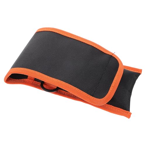 Luxshiny Universal Oxford Fishing Tackle Storage Bag with Thickened Oxford Fabric, Soft Bait Organizer and Bait Wallet, Medium Size for Outdoor Angling and Kayak Fishing Gear Maintenance