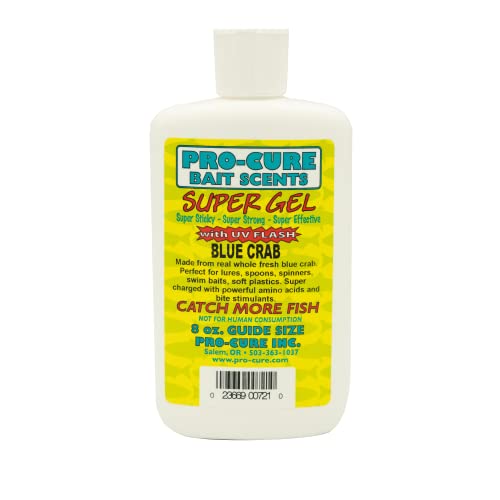 Pro-Cure Blue Crab Super Gel, 8 Ounce