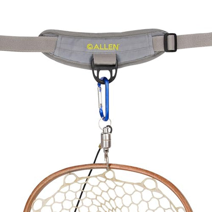 AC ALLEN Fall River Fishing Chest Pack, Fits Up to 2 Tackle/Fly Boxes, 152 Cu in / 2.5 L - color: Gray/Lime