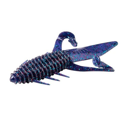 Scutter Bug - color: Junebug Red Flake, size: 4.5"