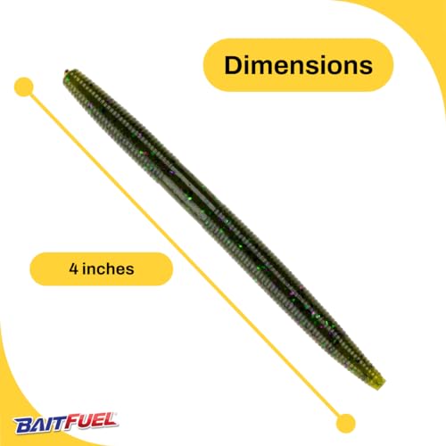 BAITFUEL Ion, 4-Inch - color: Watermelon Candy