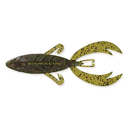 Big Bite Baits Rojas Fighting Frog - color: Green Pumpkin