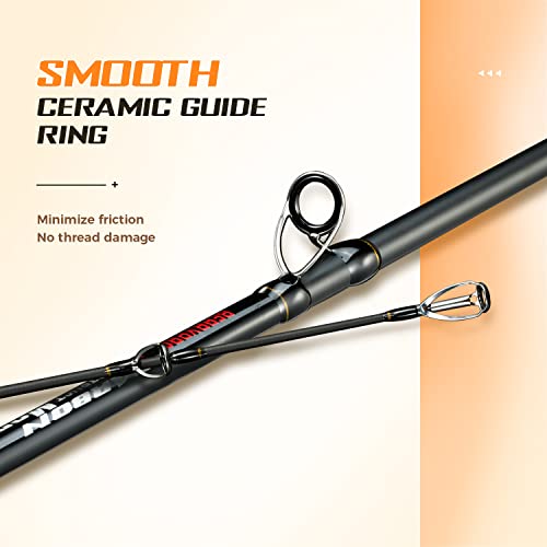 BERRYPRO Surf Spinning Fishing Rod Graphite Spinning Rod - size: 11'-Casting-2pc