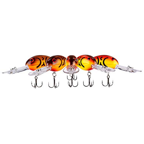 Bandit Lures Series 300 Crankbait Bass Fishing Lures - color: Malfunction
