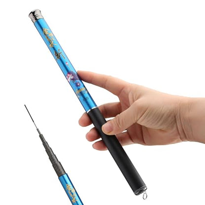 Telescopic Tenkara Fishing Rod Combo Close Length 10.5 Inch Pocket Travel Crappie Rod Inshore Stream Trout Pole Stream Carp Fishing - size: fishing rod 2.85m Combo