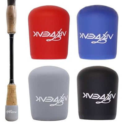 Dovesun Fishing Rod Butt Cushion Fishing Rod Seat Cushions Fishing Rod Protector Fishing Rod Butt Cap End Fishing Rod Holders Small(31mm/1.22in) 4 Colors 8pcs - color: 8PCS-Fit for 1.02"-1.18"(26mm-30mm) Rod Butt