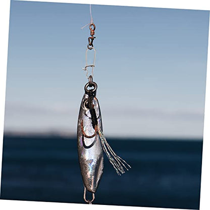 Fishing Buckle Sea Fishing Swivels Catfishing Holder Quick Feeder Fishing Bait Fishing Gadgets Sea - size: 3.5x0.9 cm