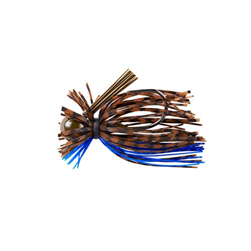 War Eagle Heavy Finesse Jig Bass Fishing Lure - color: Okeechobee Craw, size: 1/2 oz