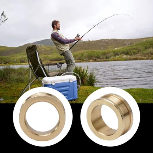 Brass For Fishing Line Roller, Essential Part For Reel Repair, Smooth Accessory For Enhanced Line Functionality(11.2 * 8 * 4.8mm) - size: 11.2*8*4.8mm