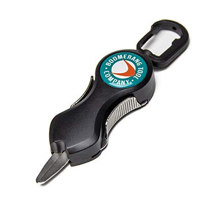 Boomerang Tool Company SNIP Fishing Line Cutters with Retractable Tether and Stainless Steel Blades that Cut Braid, Mono and Fluoro Lines Clean and Smooth! - style: Long Fly SNIP