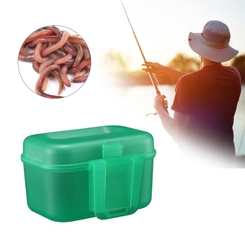 Portable Live Baits Container Hanging Waist Storage Box Holder Fishing Tackle Box Fishing Accessories Portable Container