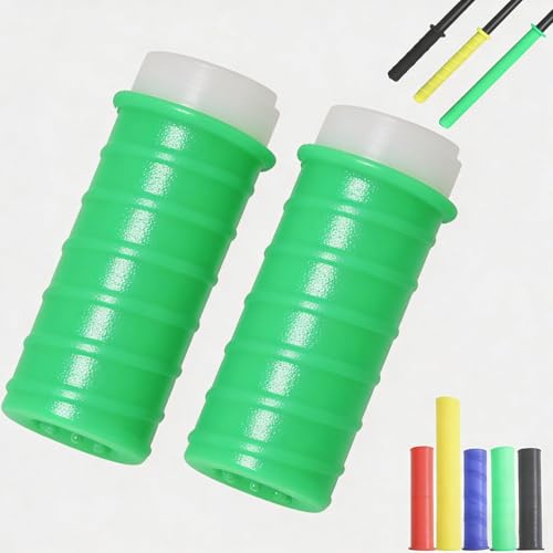 Cold Shrink Handle Wrap, 4.7/6.7in Rubber Cold Shrink Handle Cover, Non-Slip, Insulated Cold-Shrink Handle Sleeves for Fishing Rods and Rackets, Cold Shrink Tool Grip - color: green, size: 4.7/12cm