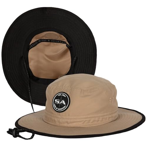 Soul of Adventure Bucket Hat | UV 50+ for Adults | Sun Protection with Adjustable Fit, Moisture-Wicking Fabric - color: Basic Military Camo